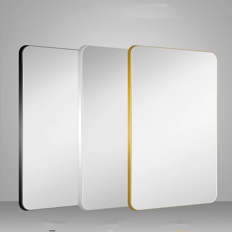 Ximu 4mm Framed LED Glass Mirror Illuminated Vanity Decorative Bathroom LED Mirror