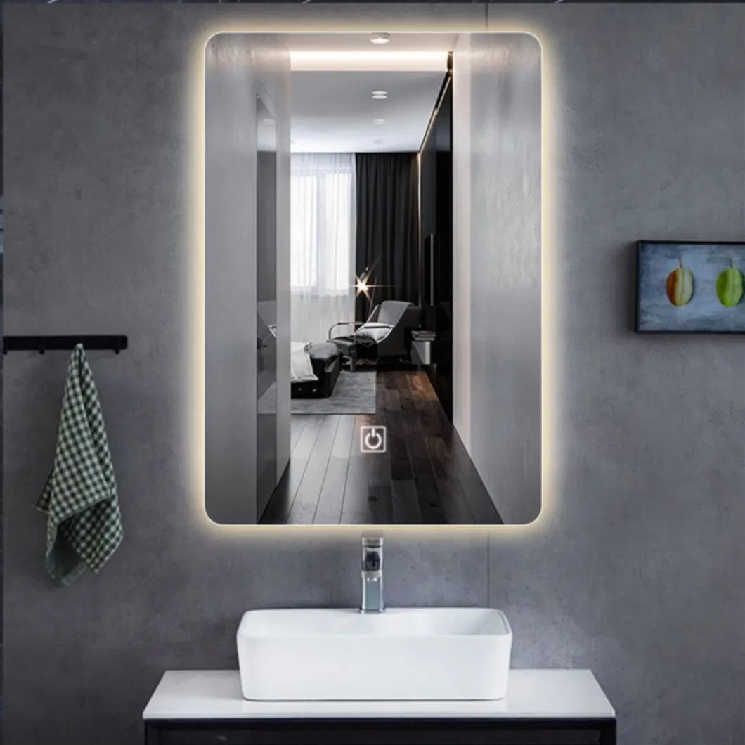 Fogless Lighted Furniture Mirrors Wholesale Illuminated Bathroom LED Mirror