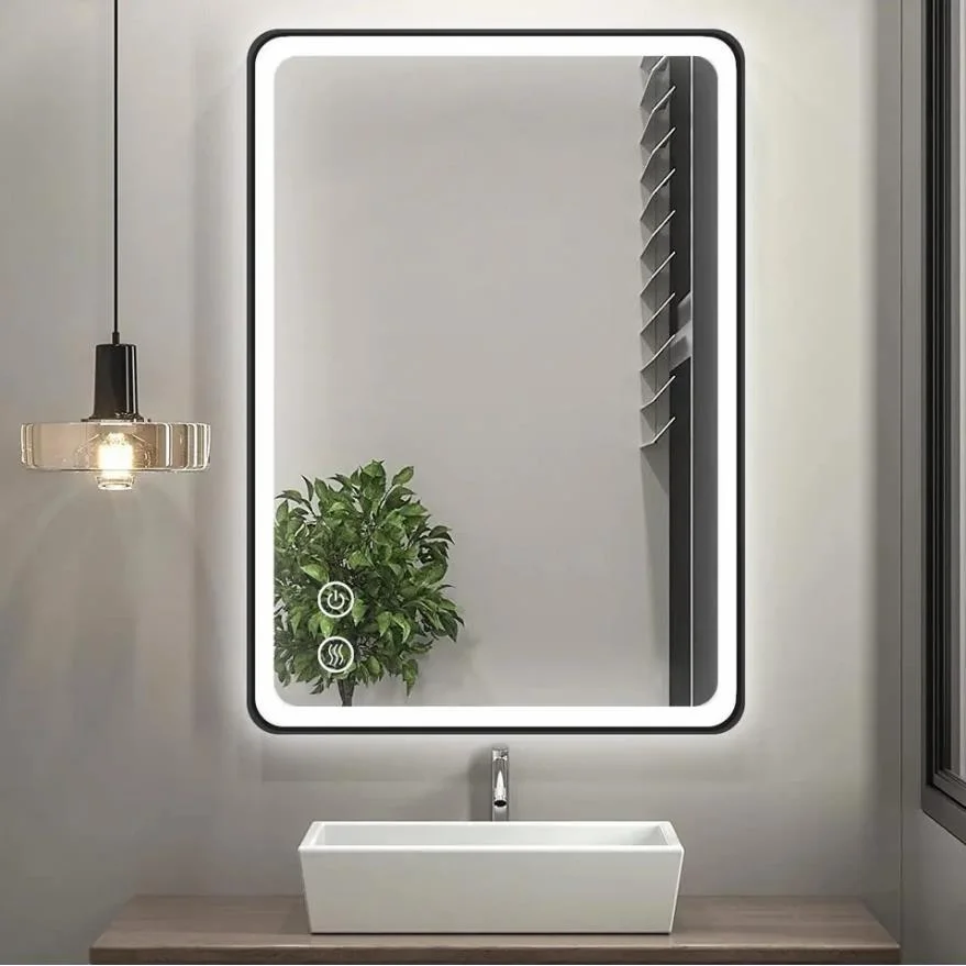 Home Smart Wall Mounted bluetooth Mirror Bathroom Designer Art Mirror