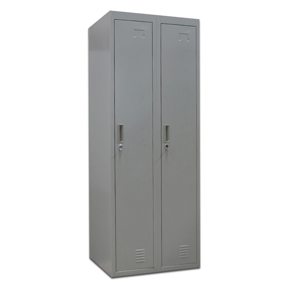 Double Color Storage Bedroom Furniture Small Metal Wardrobe Closet