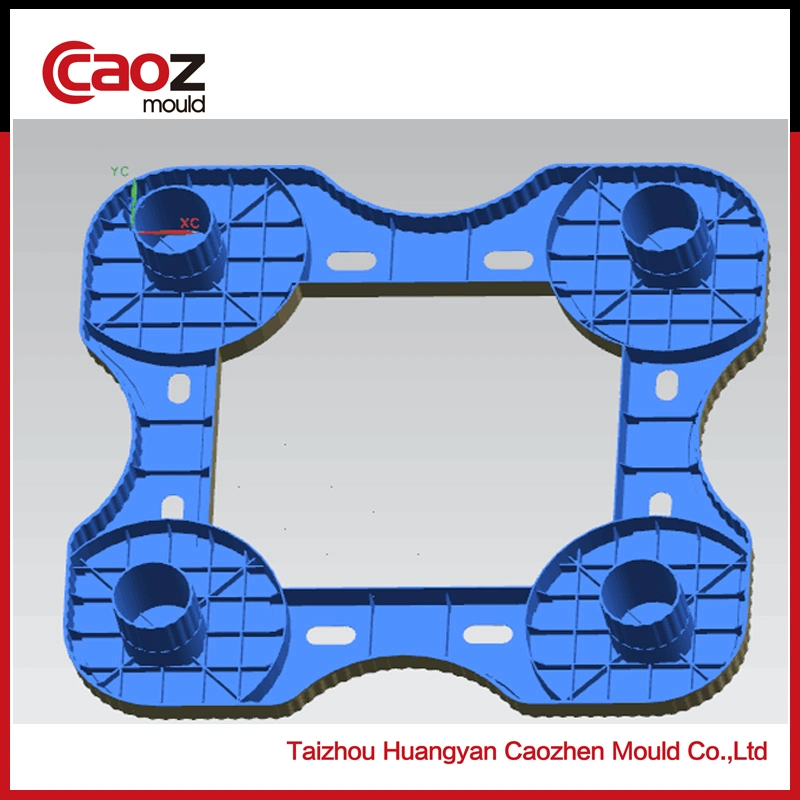Plastic Fridge Stand Injection Mould Maker From Caozhen (CZ-1662)