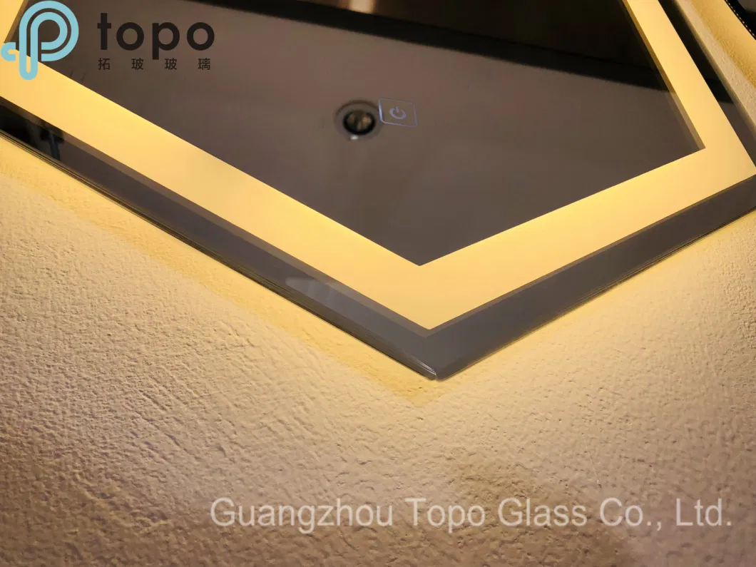 Anti-Fog LED Light Dimming Mirror for Hotel (MR-TP001)