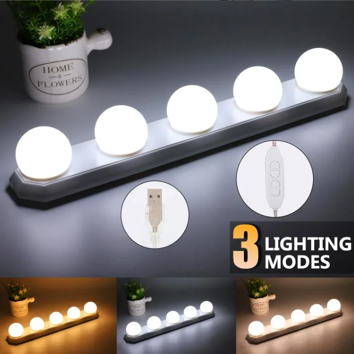 Brilliant-Dragon Makeup Lamp Light Hollywood Style Vanity Lights for Bathroom Dressing Room