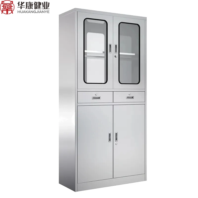 High Quality Hospital Furniture Stainless Steel Anesthesia Cabinet or Medicine Instrument Cabinet