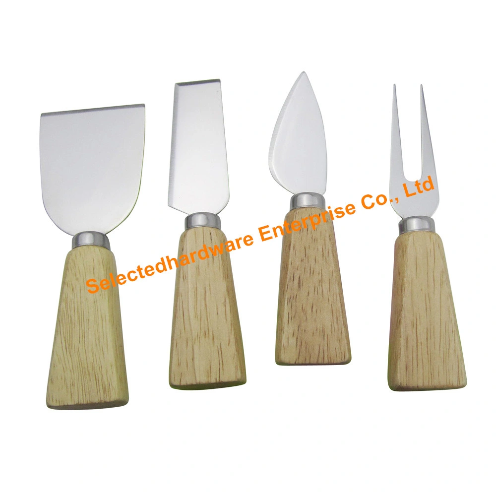 4PCS Set Cheese Knives Stainless Steel Cheese Slicer and Fork