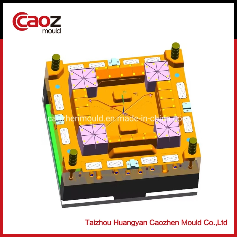 Plastic Fridge Stand Injection Mould Maker From Caozhen (CZ-1662)