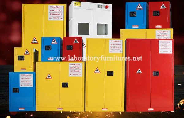 Yellow Chemical Fire Proof Flammable Safety Storage Cabinet (JH3000)