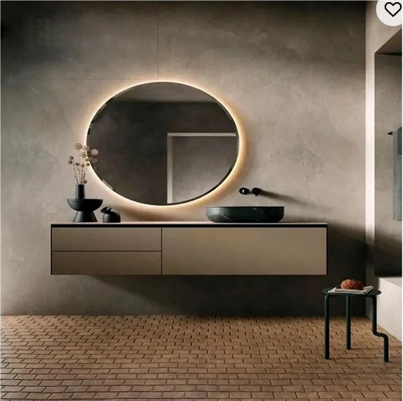 Furniture Manufacturer San Francisco Cabinets Hotel LED Medicine Defogger Cabinet with Bathroom Washbasin