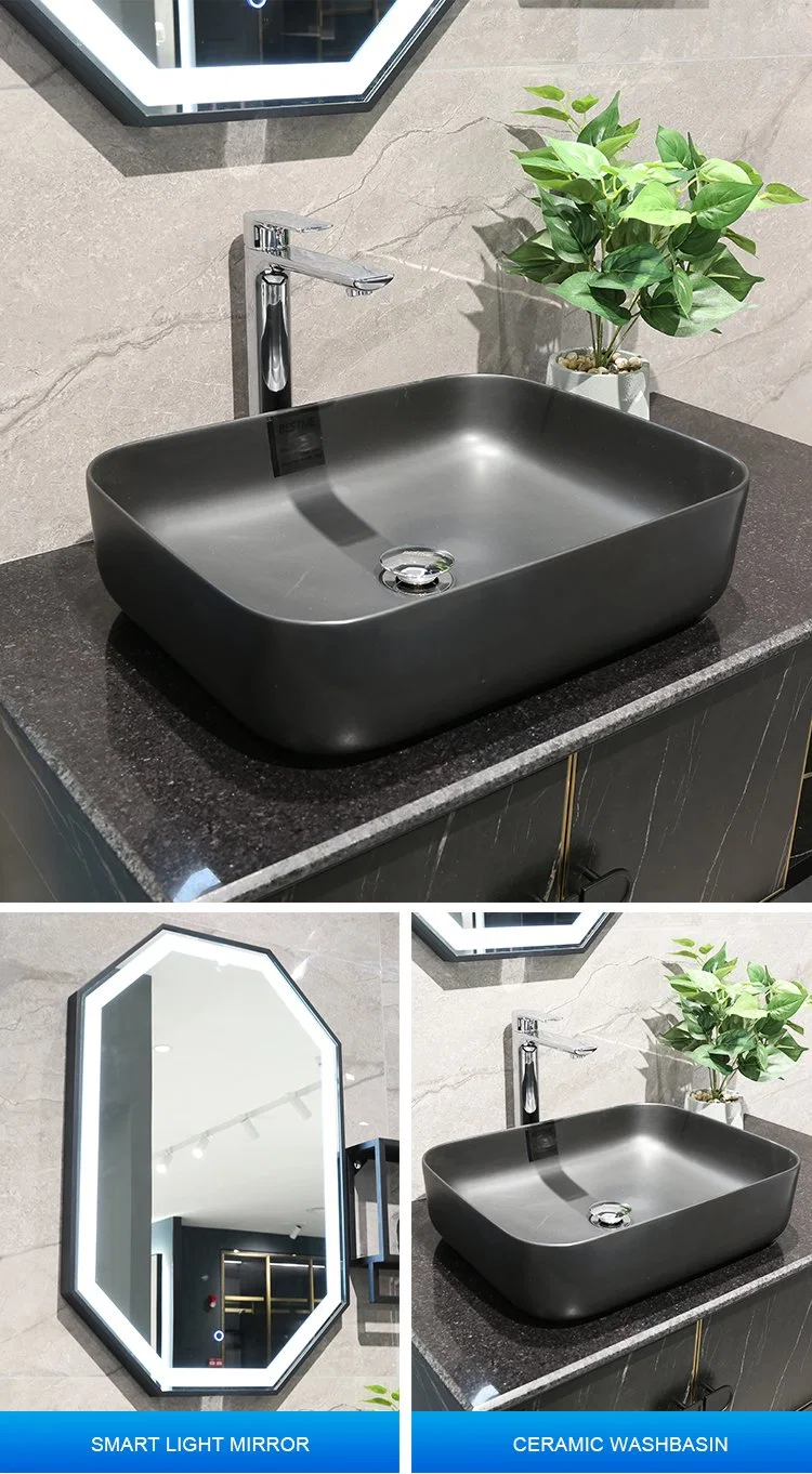 Waterproof Bathroom 304 Stainless Steel Cabinet Furniture (BY-B6196-100)