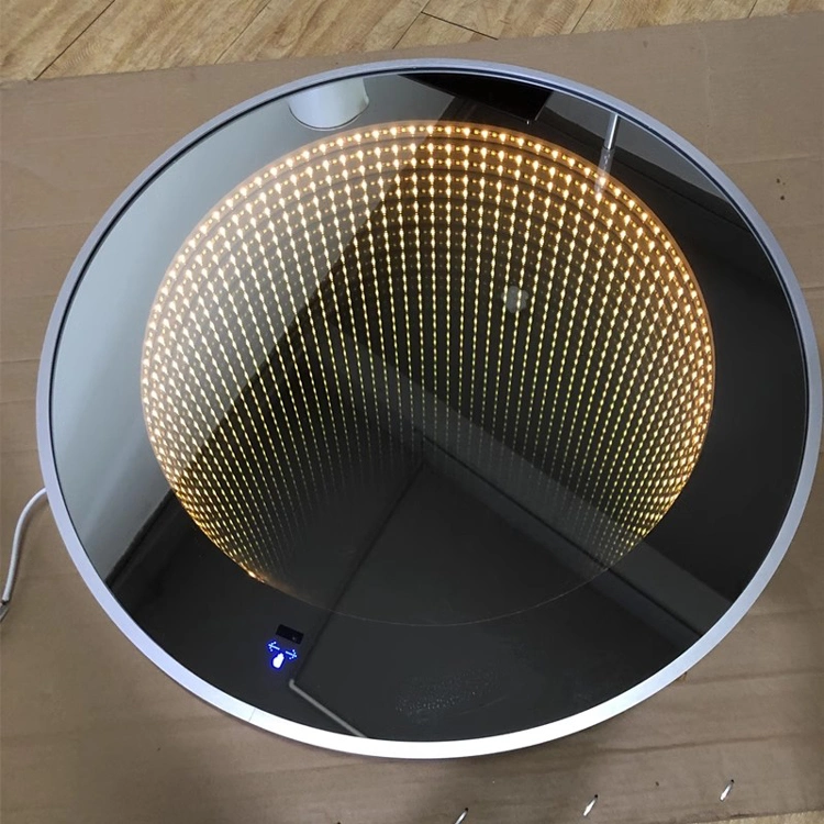 Custom Decorative Wall SMD Illusion Tunnel 3D LED Light Infinity Mirror