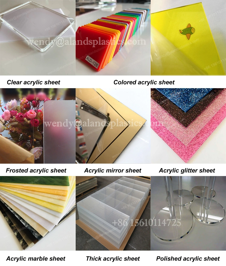 Hot Sale Acrylic Panel 2mm Acrylic Mirror Sheet 1220X2440mm Red Acrylic Mirror Sheet