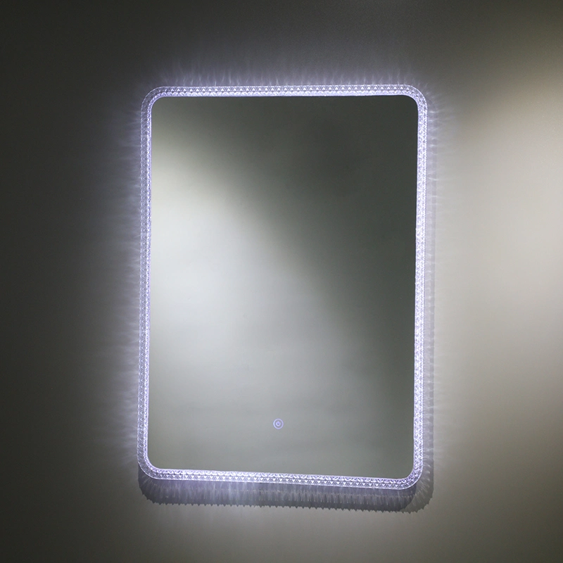 Waterproof Lighting LED Wall Mirror Full Length Mirror Floor Mirror Dressing Mirror for Bathroom Bedroom Living Room with Smart Touch Button