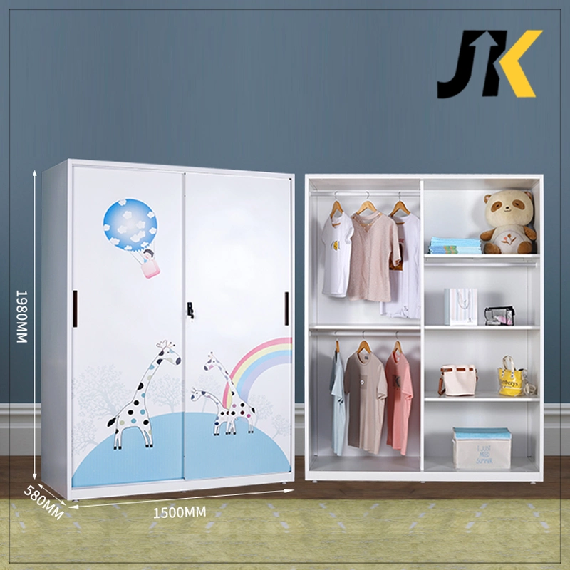 Sliding Door Mirror Walk Built in Closet Wood Portable Closets