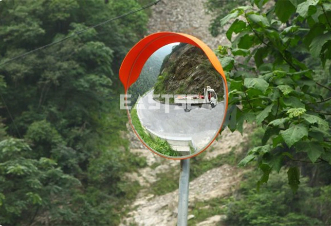 High Visibility Unbreakable Stainless Steel Convex Mirror (SCM-60)