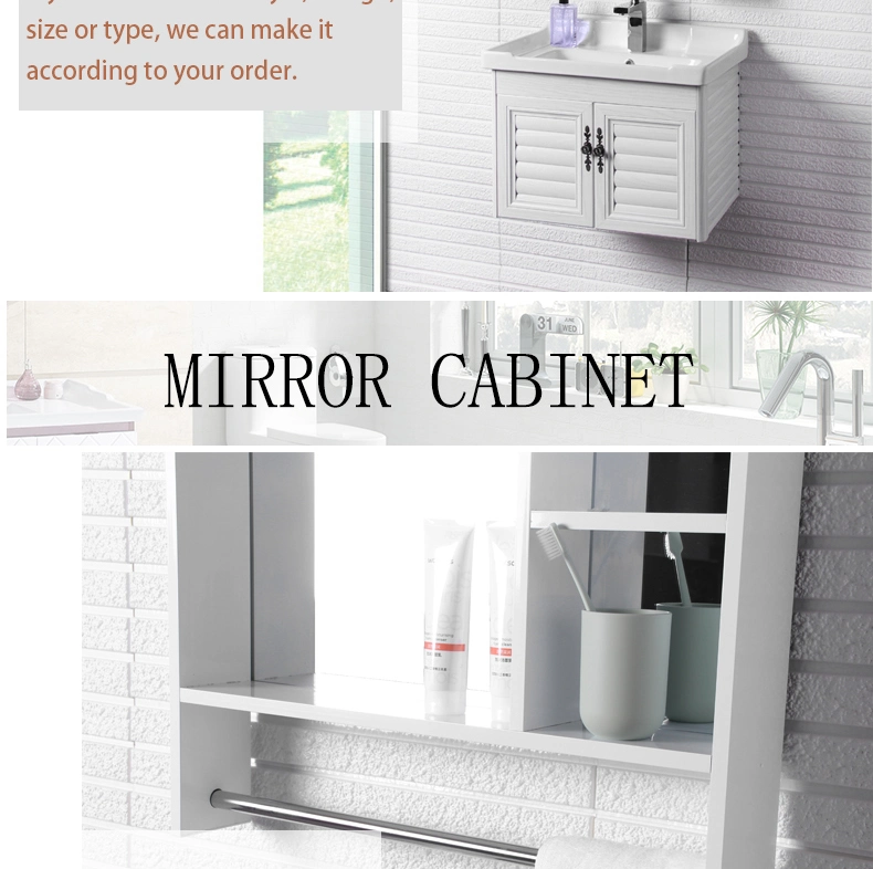 Bathroom Vanity Wash Basin Aluminium Alloy Bathroom Cabinet