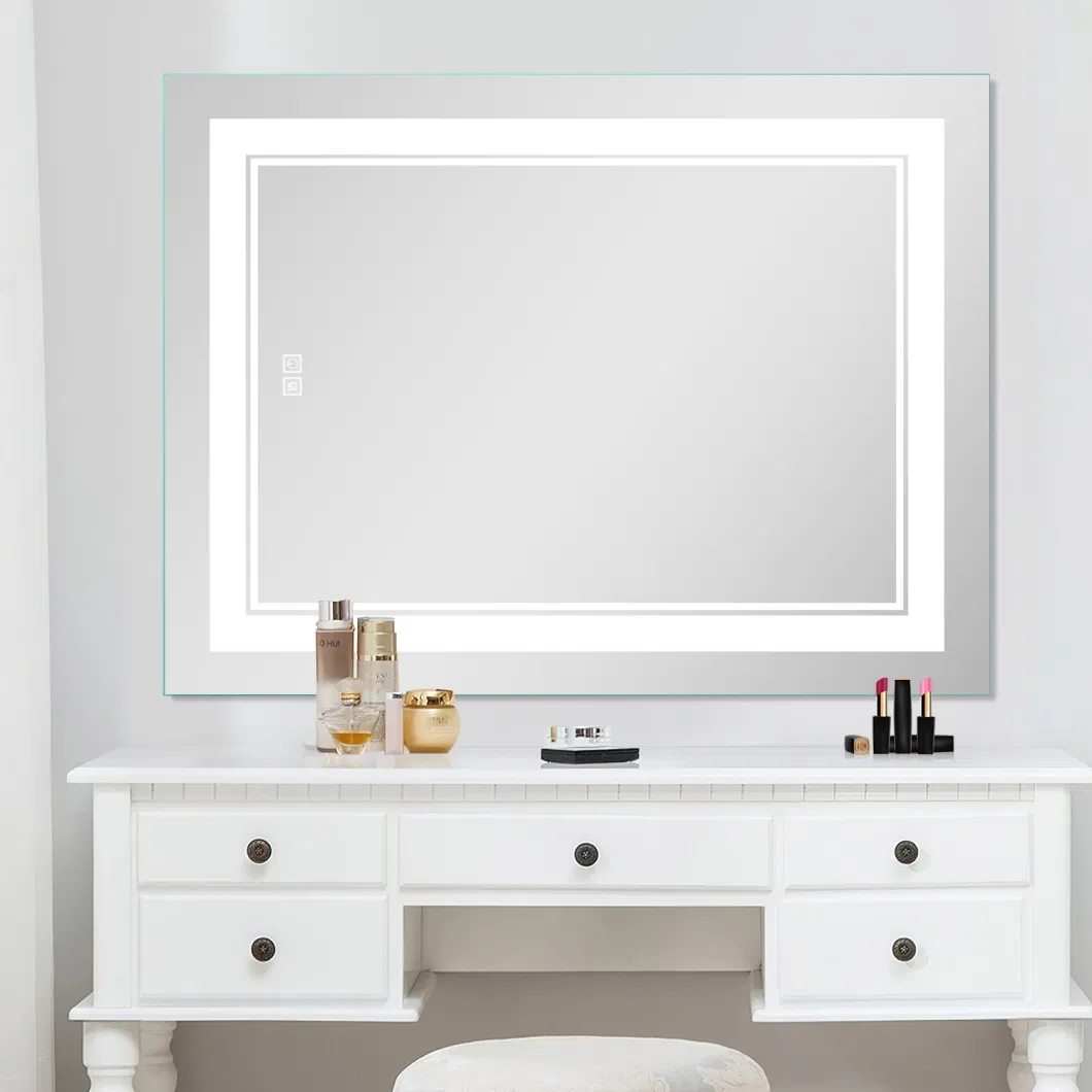 Home Smart Wall Mounted bluetooth Mirror Bathroom Designer Art Mirror