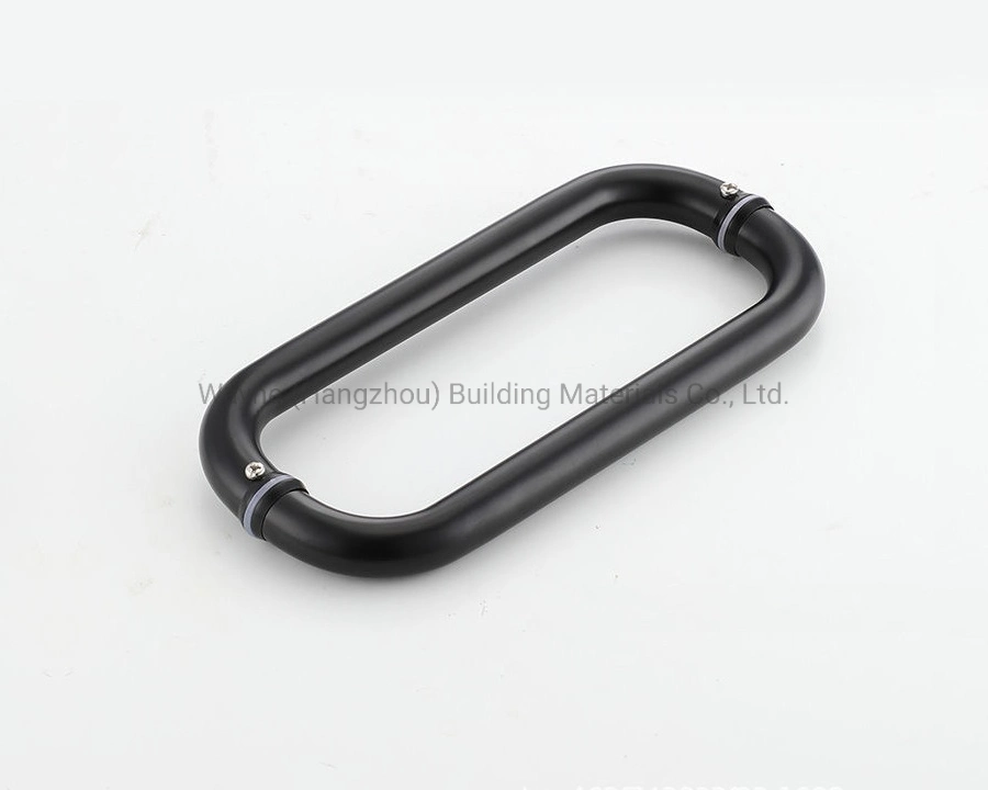 304 Stainless Steel Door Glass Handle Bathroom Toilet Handle Shower Room Push Pull Handle