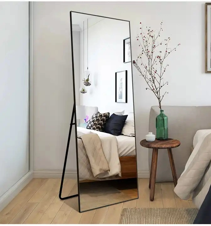 Dressing up Home Decorative Glass Wall Mounted Large Standing Rectangle Floor Mirrors