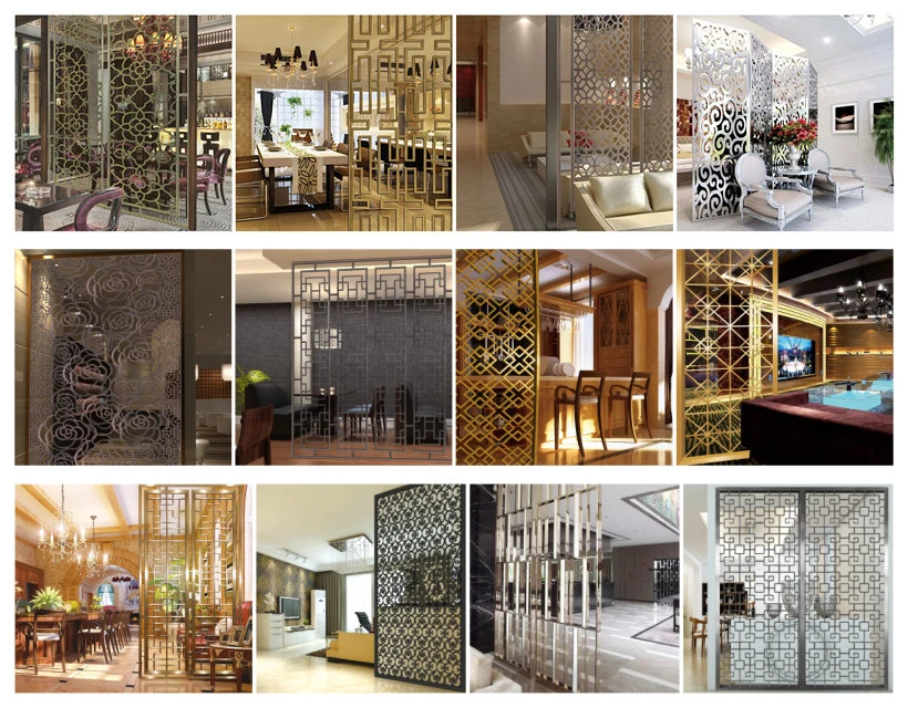 Luxury Gold Mirror Surface 3D Stainless Steel Decorative Wall Panel