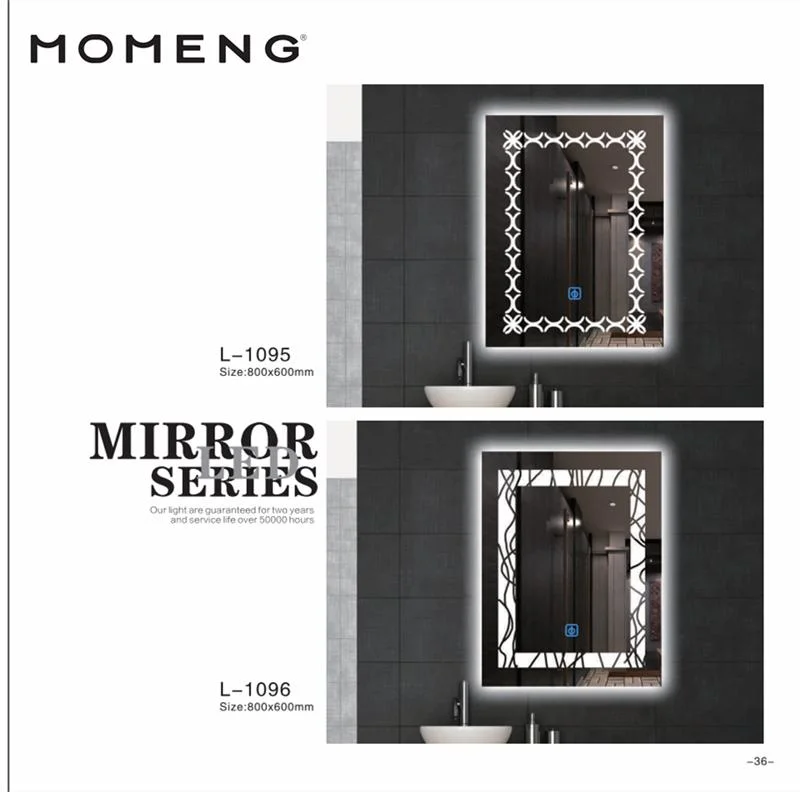 Frame Home Smart Wall Mounted Mirror Bathroom Designer Art Bath Vanity Mirror