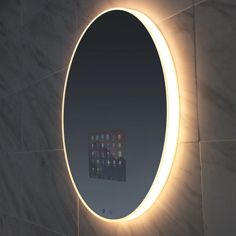 Round Make up Smart Bathroom LED Mirror Vanity LED Light Mirror Wall Mirror Light