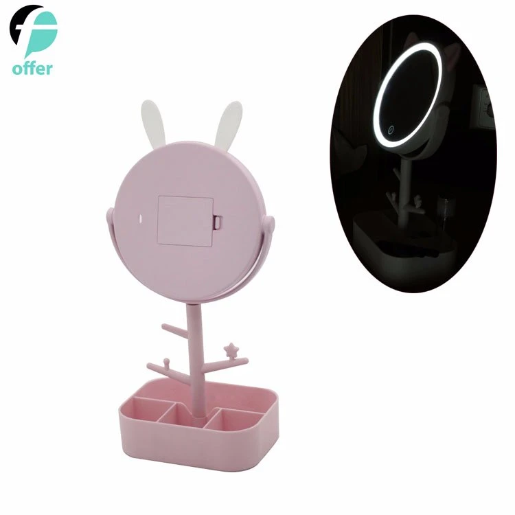 LED Vanity Makeup Mirror with Lights Table Lamp &amp; Cosmetic Mirror