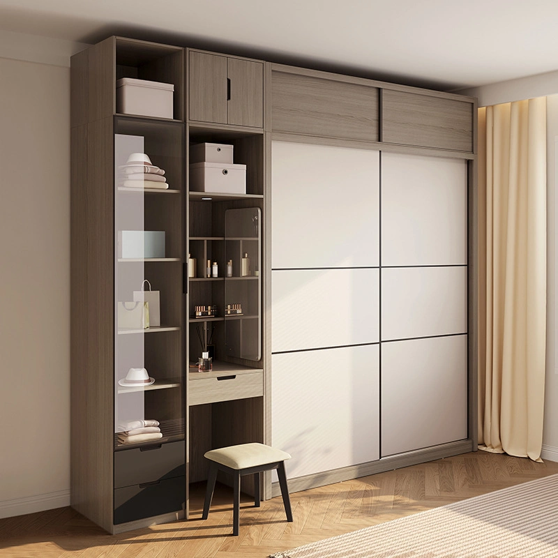 Drawer Walk Fully Assembled Modern Bedroom Furniture Wooden Built in Children Custom 2022 Cabinet Custom Wardrobe Closet