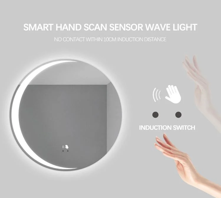 Wholesale Bathroom LED Smart Defogged High-End Five-Star Hotel Mirror