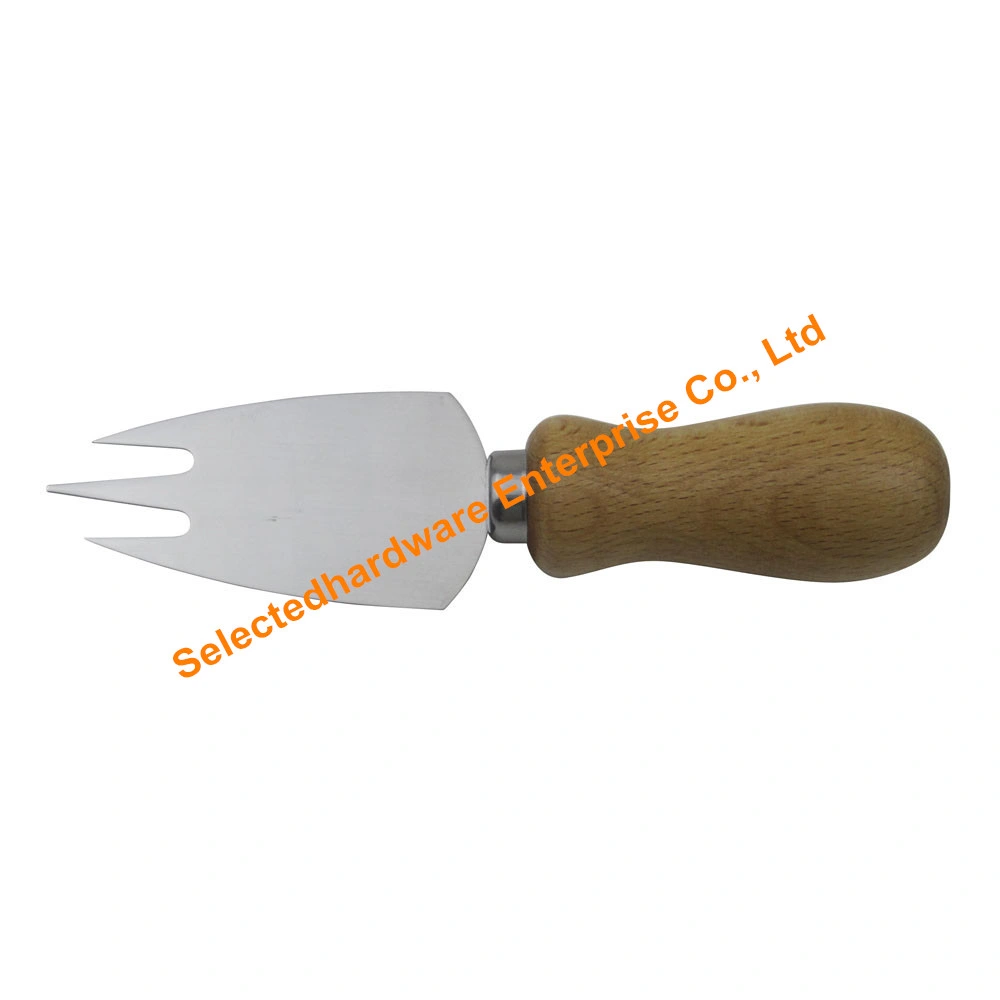 4PCS Set Cheese Knives with Wooden Handle Stainless Steel Cheese Slicer