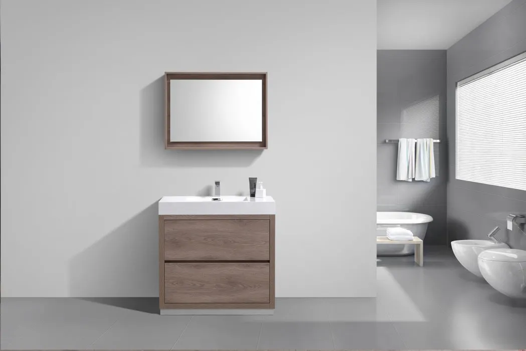 Wholesale Bathroom Vanity Lighting Wall Mounted Backlit LED Mirror Top Grade Wood Cabinets