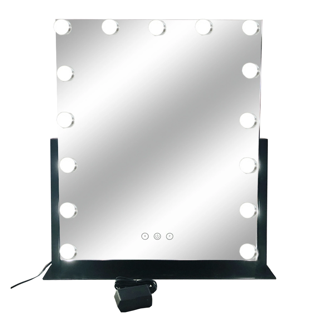 Touch Screen Makeup Mirror Dressing Table Mirror with Light Bulb