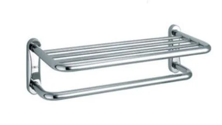 Stainless Steel 304 Bathroom Towel Rack Hotel Used Towel Shelf