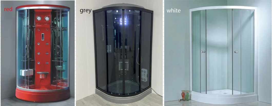 Modern Bathroom Massage Shower Cabin, Big Size Glass Shower Cabin