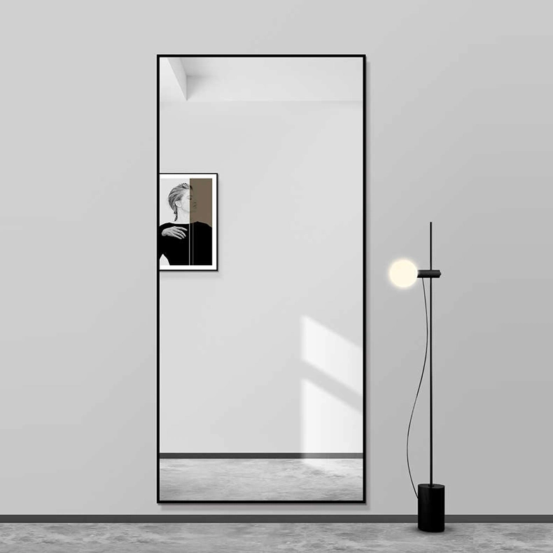 New Design Modern Aluminium Alloy Floor Mirror Frame Full-Length Mirrors