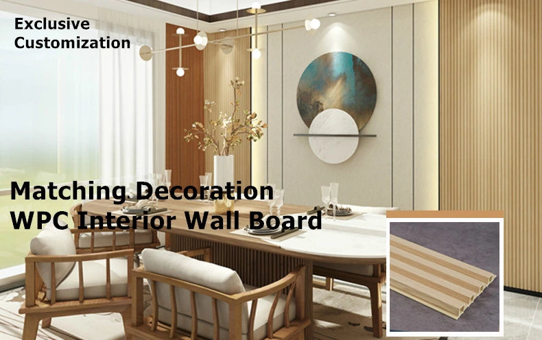 High Quality WPC Bamboo Charcoal Fiber Wood Veneer Metal Texture Solid Wall Board Mirror Finish Wall Panels