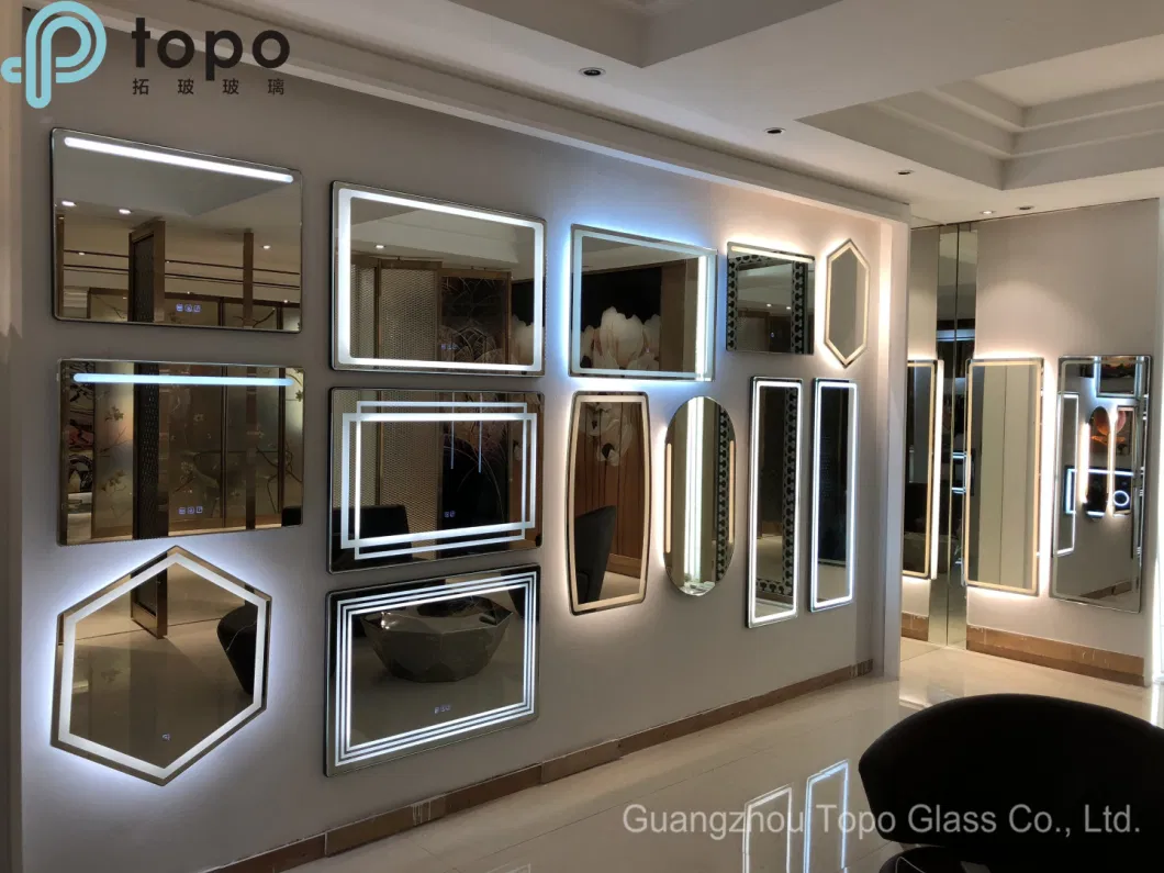 Ellipse Fashion Fogless Touch Screen LED Mirror for Bathroom (MR-TP002)
