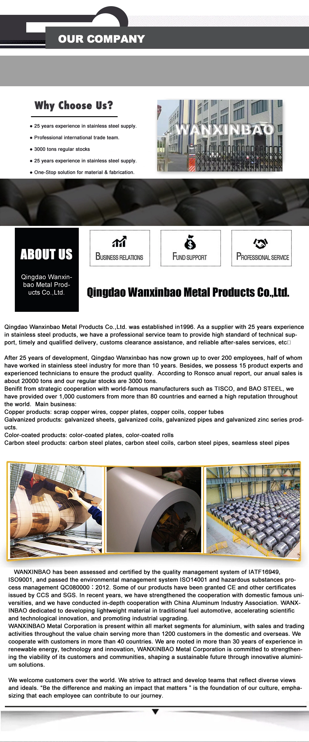 Stainless Steel Pipe Epoxy Coated Steel Pipes Tube Aluminium Rectangle 5083 Plastic Coated Copper Pipe for Water for Lean System