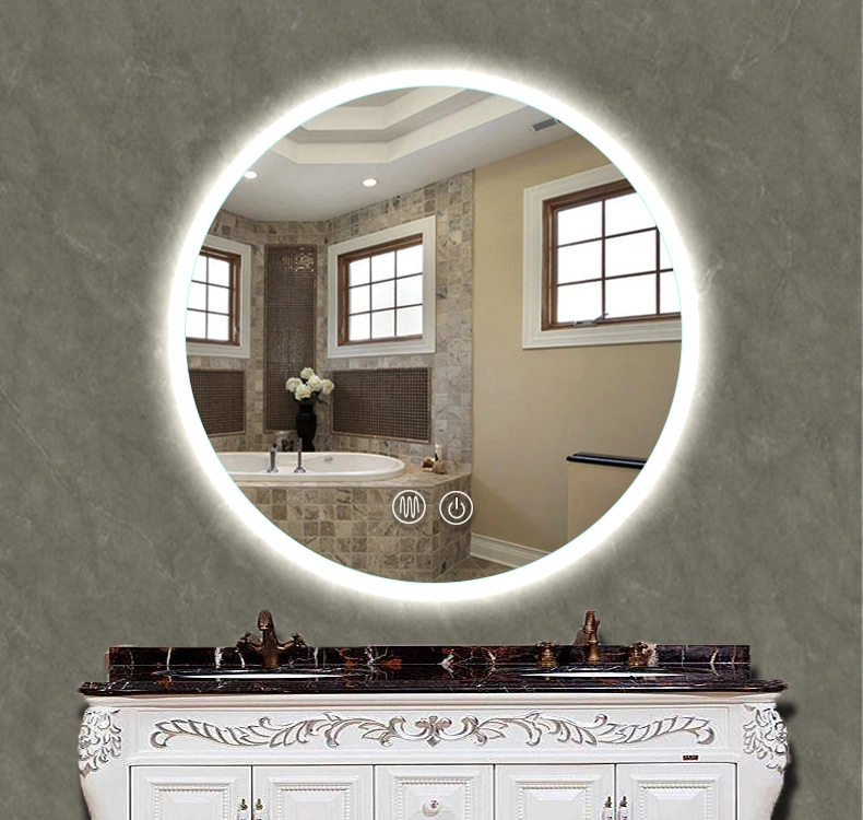 Espejo Smart Home Decoration Round LED Bath Room Mirror