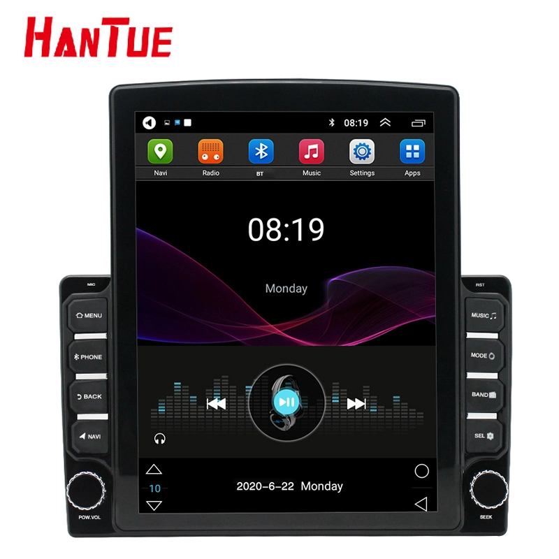 Car Android Player 9.7 Inch Car Radio IPS LCD MP5 Player Radio Bluetooth GPS Navigation WiFi FM/RDS Radio 2USB Mirror Link