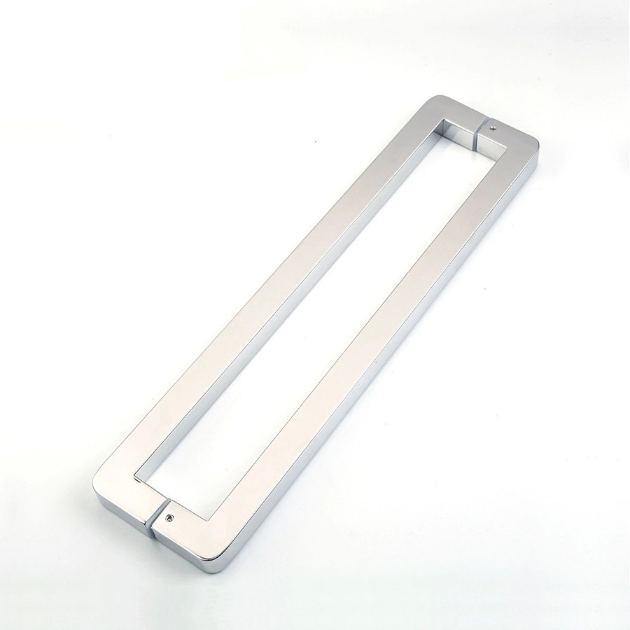 Wholesale Stainless Steel Tube Bathroom Handle Glass Sliding Door Handle Stainless Steel Double Side Push Pull Shower Glass Door Handles