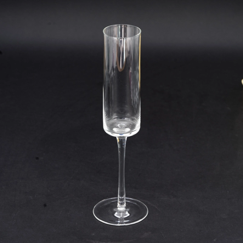 Customize Logo Printed Champagne Toasting Flute Red White Wine Glass