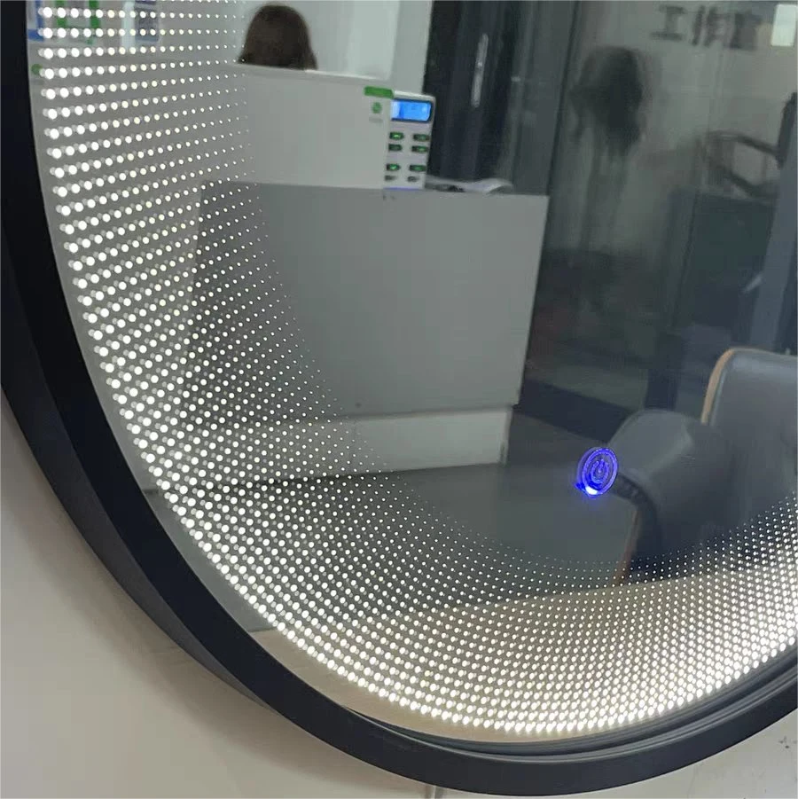 Modern Wall 3D Mirror Magic Tunnel Bathroom LED Infinity Mirror