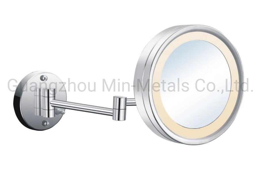 Stainless Steel Cosmetic Magnifying Mirror with LED Mx-Hy1118