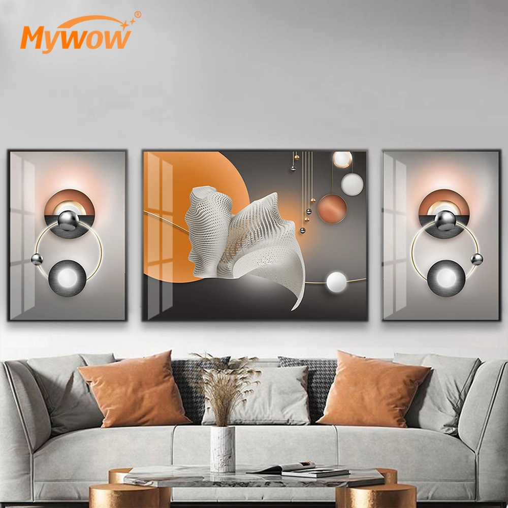 Best Quality 3D Abstract Design Wall Artwork Painting for Living Room Decoration