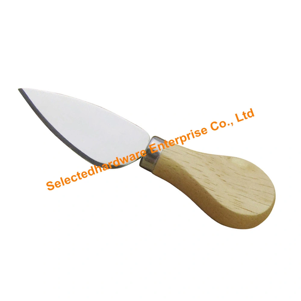 5PCS Wooden Cheese Box Cheese Slicer Knife Set