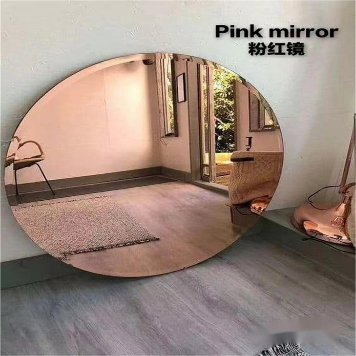 Decorative Colorful Mirror Makeup Mirror Rainbow Irregular Shapes Acrylic Mirror