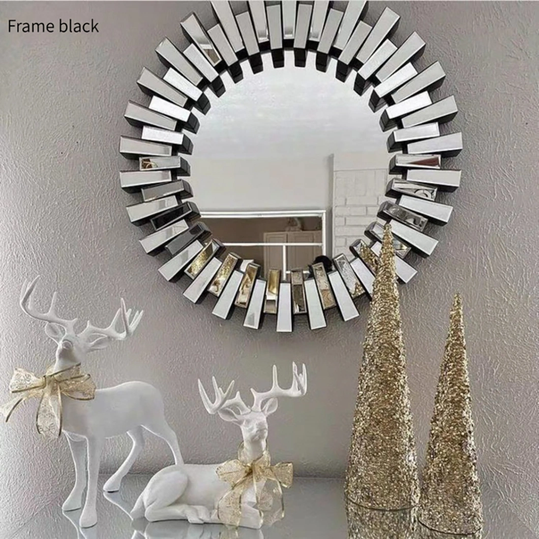 Top Selling Design Metal and Glass Wall Mirror Wholesale Exporter Designer Handmade Wall Decorative Mirror