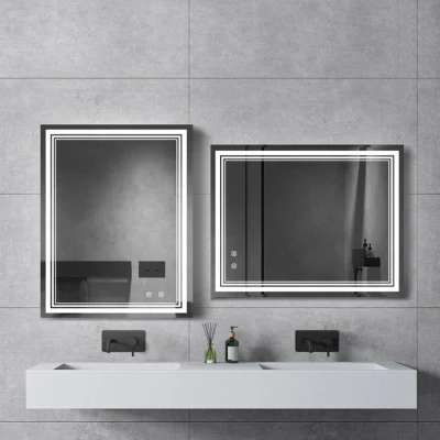 Espejo LED inteligente espejo toque Baño espejo pared montada para baño Espejos