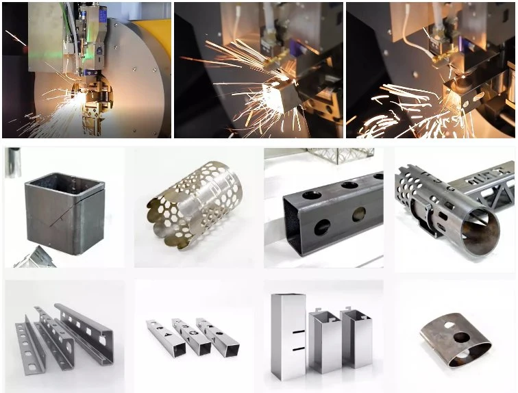 Economical Metal Tube Laser Cutting Machines /Hsg Full-Automatically Cut Pipe Equipment