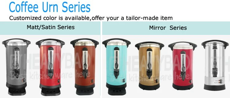 Heavybao Color Coating Stainless Steel Coffee Maker for Commercial Use